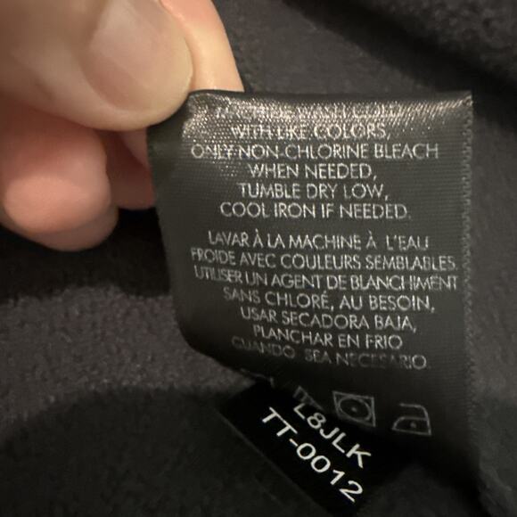 Tumi Tech Jacket Logo Utility Windbreaker Coat Outdoors Fleece Lined Size XL - Picture 8 of 10